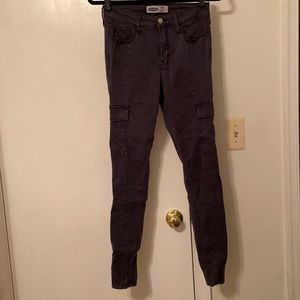Skinny cargo pants